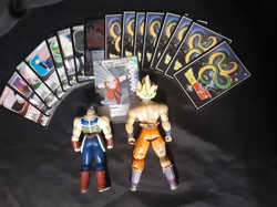 Vintage Dragon Ball Z Figurines & Cards - Image 1