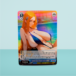 Orihime Inoue Bleach Custom Waifu Card Lewd Bikini Goddess Story Foil - Image 1
