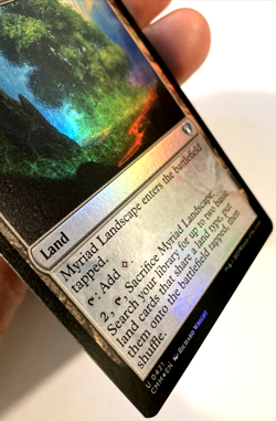 MTG Myriad Landscape *FOIL* Commander Masters 0421 Pack Fresh - Image 2
