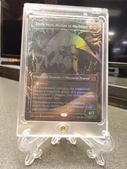 MTG - Elesh Norn, Mother of Machines (Oil Slick Foil) Phyrexia: All Will Be One - Image 1