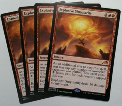 Mtg - Explosive Singularity x4 - Image 1