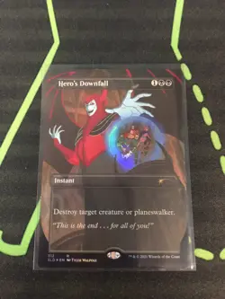 MTG Magic The Gathering Hero’s Downfall 312 Foil DnD Secret Lair Commander - Image 1