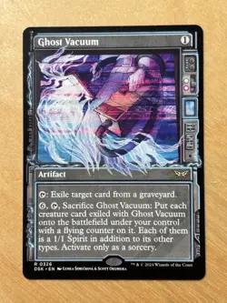 Magic the Gathering MTG Ghost Vacuum Showcase NM - Image 1