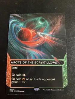 MTG - NM - BORDERLESS - Grove Of The Burnwillows - Stellar Sights - Image 1