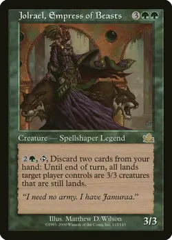 Jolrael, Empress of Beasts - Prophecy - Magic the Gathering MTG - Image 1