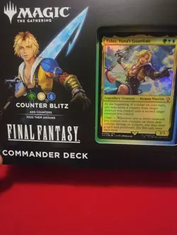 Magic: The Gathering MTG Final Fantasy Counter Blitz Commander Deck Tidus - Image 1