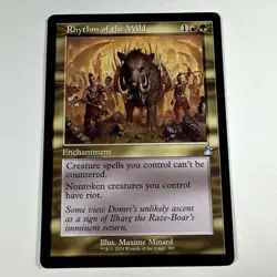 MTG - Rhythm of the Wild - (Retro Frame) Ravnica Remastered Regular #380 NM/Mint - Image 1