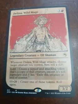 Delina, Wild Mage (Showcase) Adventures in the Forgotten Realms Regular - Image 1