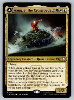 Aang, Destined Savior R 0203/ Aang at the Crossroads Avatar: The Last Airbender - Image 2