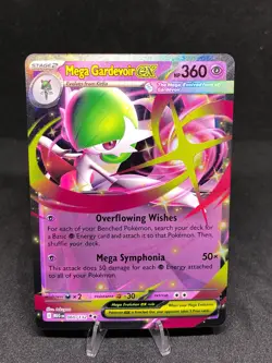 Pokemon TCG Mega Gardevoir Ex 060/132 Mega Evolutions Double Rare Holo NM - Image 1