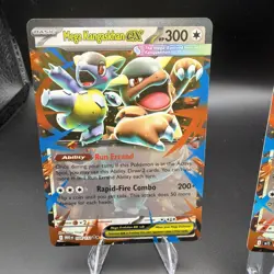 Pokemon Mega Kangaskhan EX English & Japanese Lot of 2 Near Mint - Image 3