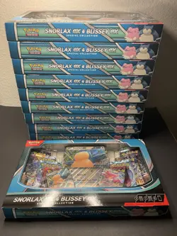 Pokemon Snorlax Ex Blissey Ex Special LOT OF 10, Prismatic Evolution Figure X2 - Image 1