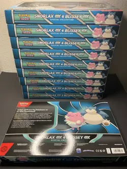 Pokemon Snorlax Ex Blissey Ex Special LOT OF 10, Prismatic Evolution Figure X2 - Image 2