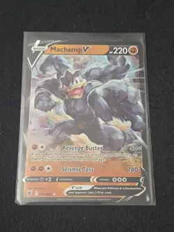 Machamp V 072/189 Swsh10: Astral Radiance Holo Ultra Rare Pokemon TCG Near Mint - Image 1