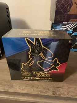 Pokemon TCG Crown Zenith ETB 2023 Elite Trainer Box Sealed, Brand New - Image 1