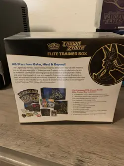 Pokemon TCG Crown Zenith ETB 2023 Elite Trainer Box Sealed, Brand New - Image 2