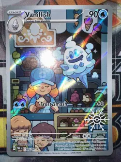 Pokemon TCG Vanillish Paradox Rift 190/182 Holo Illustration Rare - Image 2