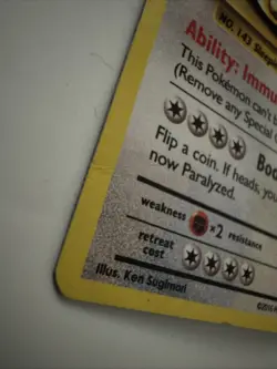 2016 Pokemon Xy BSP XY179 Snorlax Holo Played Condition - Image 2