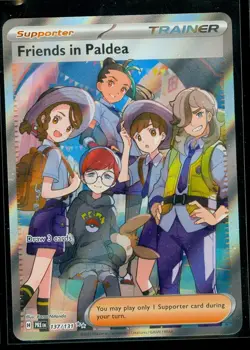Pokemon FRIENDS IN PALDEA 137/131 Prismatic Evolutions - RARE FULL ART - MINT - Image 1