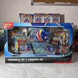 Greninja Ex & Kingdra Ex Special Collection - Pokemon TCG 1x Brand New Box - Image 1