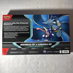 Greninja Ex & Kingdra Ex Special Collection - Pokemon TCG 1x Brand New Box - Image 3