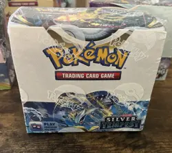 POKEMON TCG SWORD & SHIELD SILVER TEMPEST SEALED BOOSTER BOX - Image 1