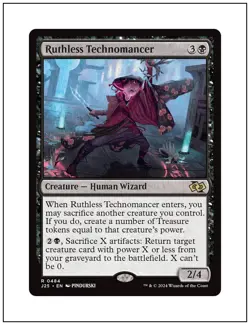 1x Ruthless Technomancer, Magic the Gathering MTG NM - Image 1