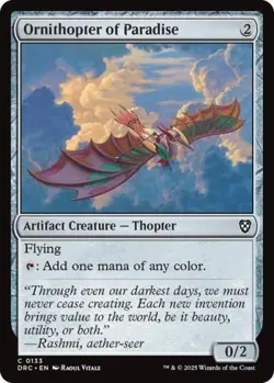 ~ Ornithopter of Paradise ~ NM ~ Commander: Aetherdrift ~ MTG ~ - Image 1