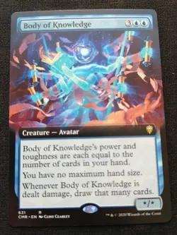 Body Of Knowledge - Extended Art - Commander Legends - NM - EN - 631 - Image 1
