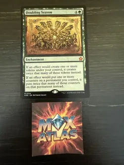 MTG - Doubling Season - (216) - NM - Foundations {FDN} - Image 1