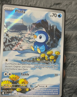 Pokemon Karte Plinfa 098/094 Fatale Flammen Deutsch NM Boosterfrisch - Image 1