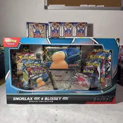 Snorlax Ex & Blissed Ex Special Collection - Pokemon TCG 1x Brand New Box - Image 1