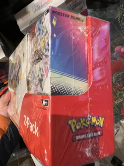 Pokemon TCG Prismatic Evolutions ETB Elite Trainer Box and Booster Bundle Costco - Image 1