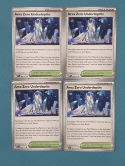 4x Area Zero Underdepths 094/131 - Prismatic Evolutions Pokemon TCG Playset - Image 1