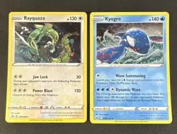 Rayquaza SWSH029 SWSH: Sword & Shield Promo Cards Kyogre Holo Pokemon Swirl !!! - Image 1