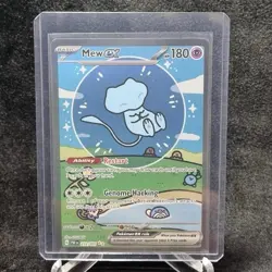 Paldean Fates Bubble Mew EX English SIR 232/091 Pokemon TCG 2024 USGMEN Illus - Image 4
