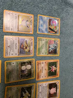 Lot Of 11 Vintage Pokemon Cards Please See Photos And Description - Image 4