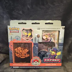 2022 POKEMON WORLD CHAMPIONSHIP DECK (Sebastian Lashmet, Cheryl Again) - SEALED - Image 1