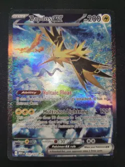 Pokemon Tcg 151 English Zapdos Ex AND Alakazam Ex. Clean Cards - Image 2