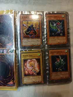 VTG Yellow Pokemon binder full of Yu-Gi-Oh Collectable TCG Cards WOW! - Image 4
