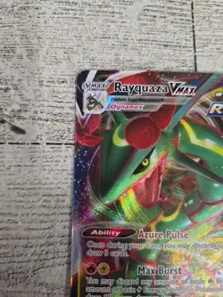 2021 Pokemon Rayquaza VMAX 111/203 Full Art Ultra Rare - Evolving Skies NM - Image 3