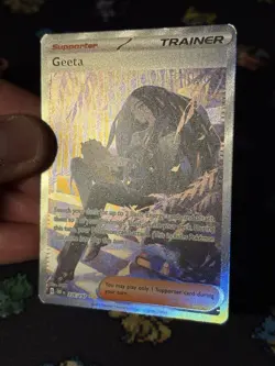 Pokemon Cards Geeta 226/197 Illustration Rare Obsidian Flames - (NM) #2 - Image 3
