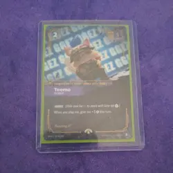 Teemo - Scout GGEZ 197b/298 Riftbound Nexus Night Promo Card - Mint Condition - Image 1