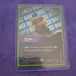 Teemo - Scout GGEZ 197b/298 Riftbound Nexus Night Promo Card - Mint Condition - Image 2