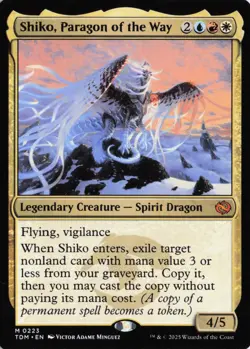 Shiko, Paragon of the Way, #223, TDM, Reg, M - NM - Image 1