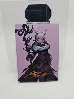 Y'shtola, Night's Blessed Art Card (53) (Gold-Stamped Signature) Art Series:... - Image 1