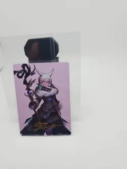 Y'shtola, Night's Blessed Art Card (53) (Gold-Stamped Signature) Art Series:... - Image 3