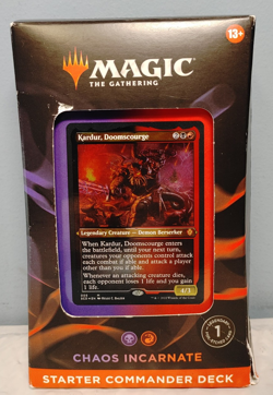 Commander Starter Deck (Chaos Incarnate) Magic: the Gathering -Sealed - Image 1