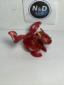 Bakugan Pyrus Ultra Neo Dragonoid 650G Maxus Version New Vestroia READ RARE - Image 2