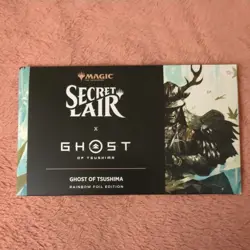 MTG Secret Lair x Ghost of Tsushima *RAINBOW FOIL* NEW/SEALED - Image 1